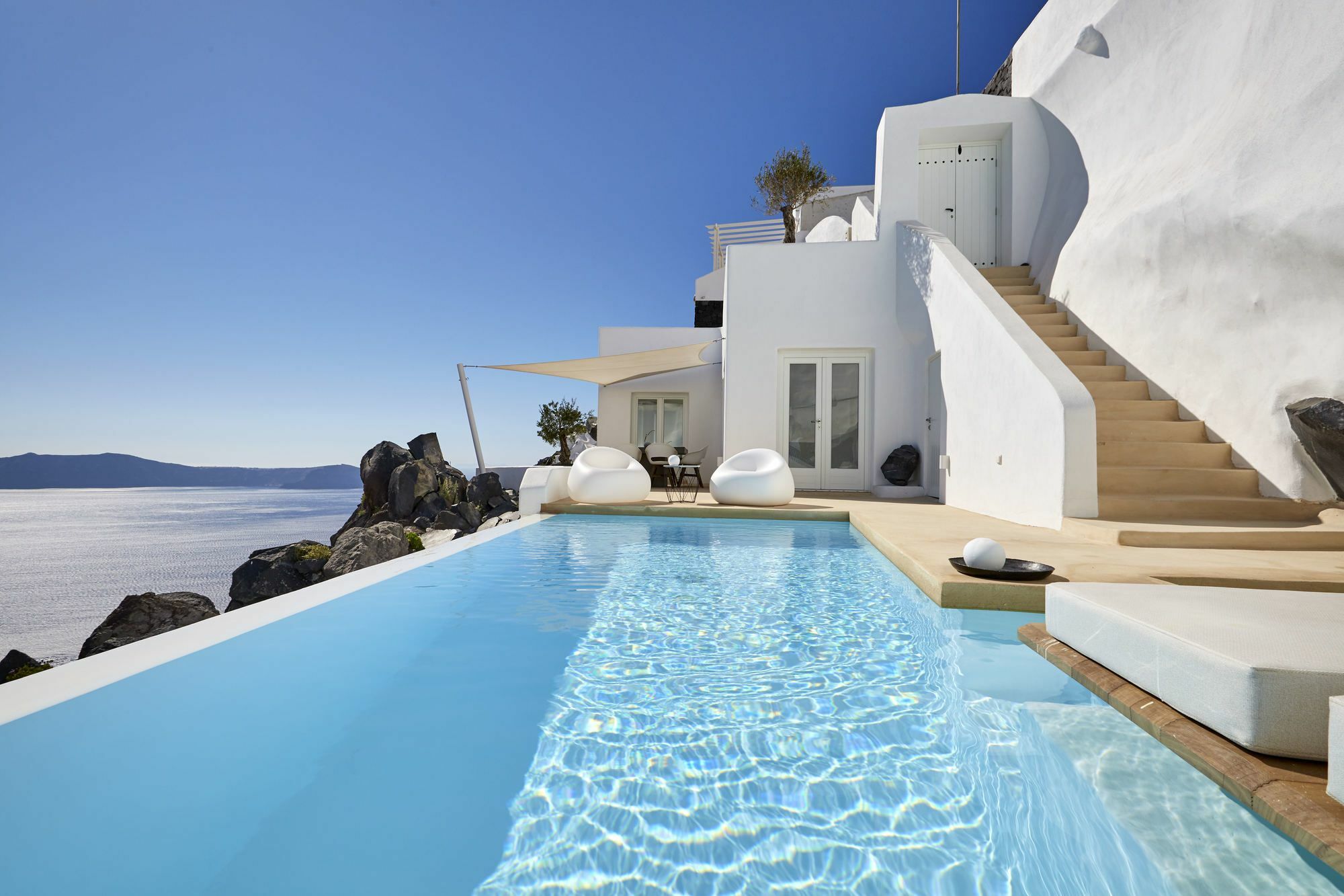 Villa Etheras ฟิรอสเตฟานี ภายนอก รูปภาพ